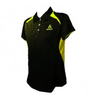 ADL 621 Ladies Polo Shirt Black/Lime